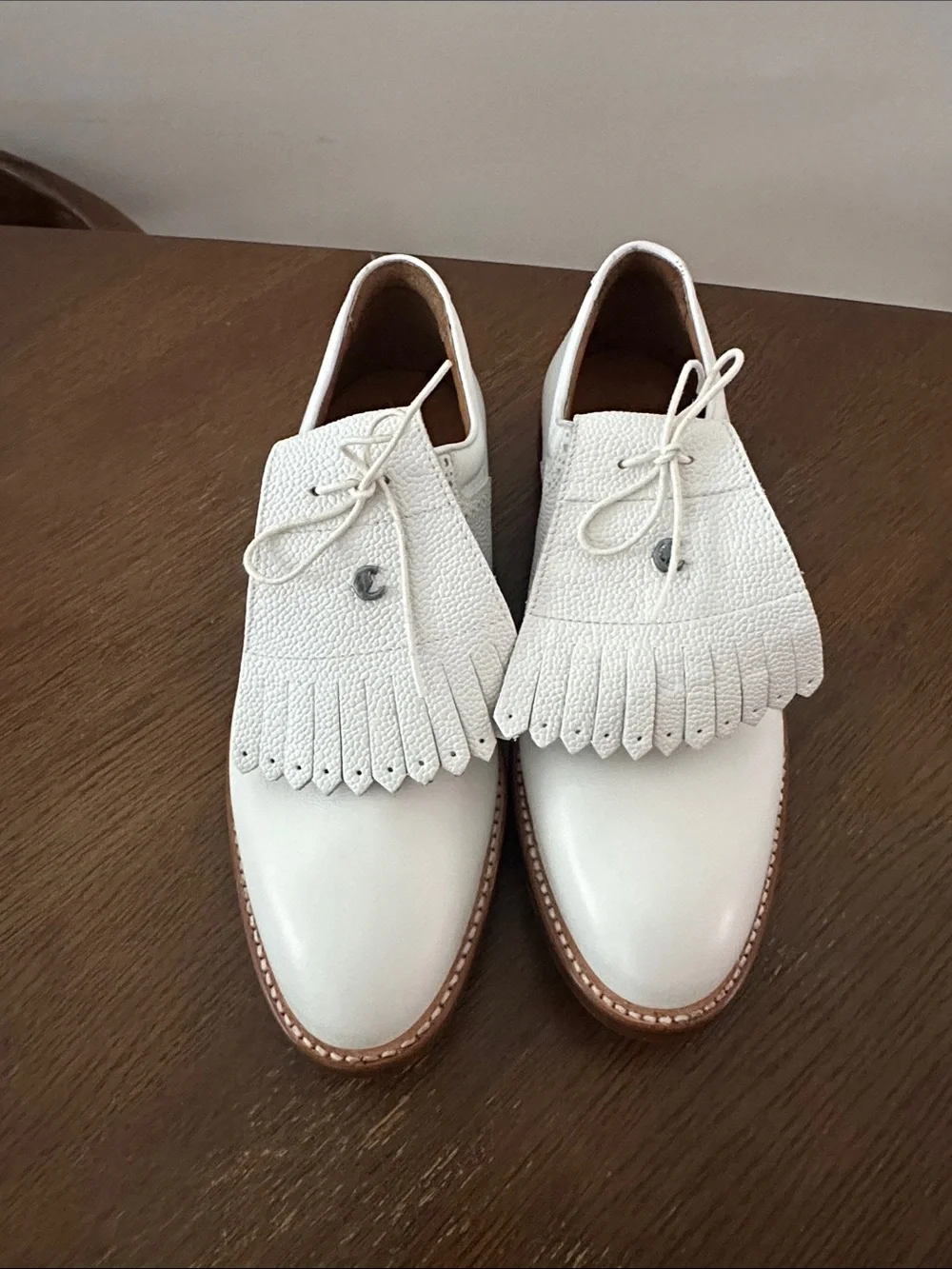 Callaway white leather